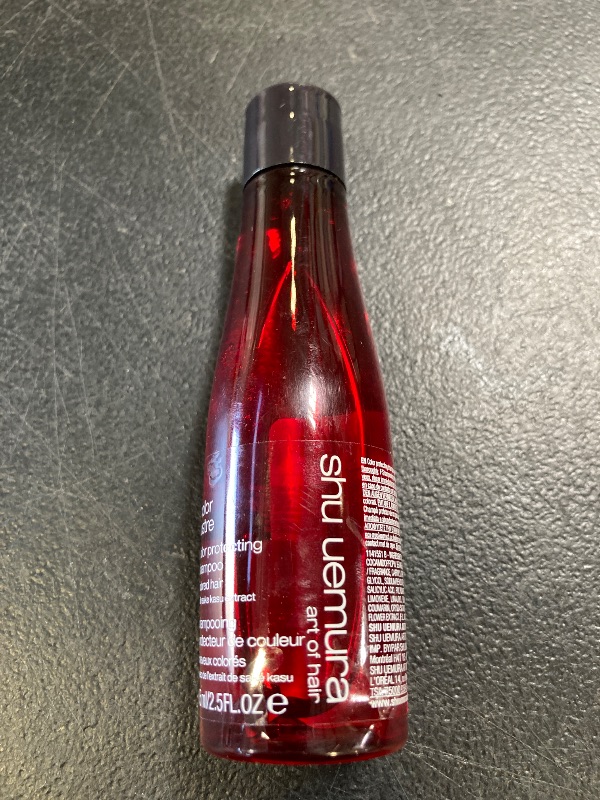 Photo 1 of shu uemura art of hair Color Lustre Shampoo For Color-Treated Hair - Protects Vibrancy and Hydrates, Sulfate-Free Gentle Shampoo, 2.5 Fl Oz