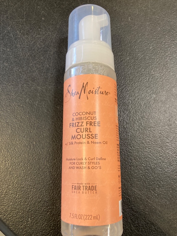 Photo 1 of SheaMoisture SHEA MOISTURE Sheamoisture Coconut & Hibiscus Frizz-free Curl Mousse - 7.5 Fl Oz,7.5 Oz (290612 )