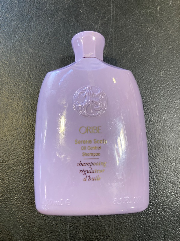 Photo 1 of Oribe Serene Scalp Oil Control Shampoo, Lavender Packaging, 8.5 Fl Oz (Pack of 1)