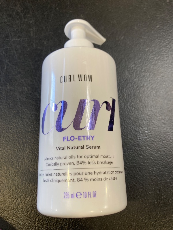 Photo 1 of COLOR WOW Curl Wow Flo-etry Vital Natural Serum – Rich-oil blend moisturizes dry, dehydrated strands from root to tip for instantly plump, plush and juicy curls