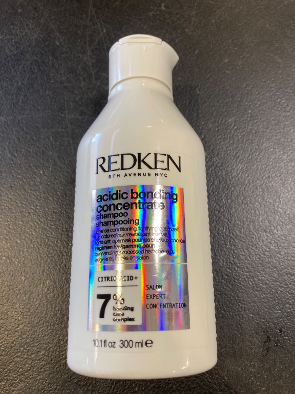 Photo 1 of Redken Bonding Shampoo for Damaged Hair Repair | Strengthens and Repairs Weak and Brittle Hair | Acidic Bonding Concentrate | Safe for Color-Treated Hair | For All Hair Types