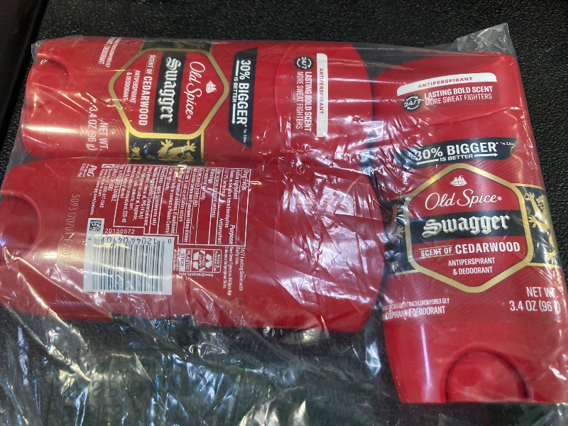 Photo 1 of Old Spice Aluminum Free Deodorant for Men, 24/7 Odor Protection, 24/7 Freshness & Lasting Scent, Swagger with Cedarwood Scent, 3.8 oz (Pack of 3)