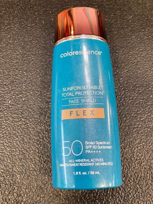 Photo 1 of Colorescience Total Protection Face Shield Flex SPF 50, Zinc Oxide Formula, Medium, 1.8 fl. oz.