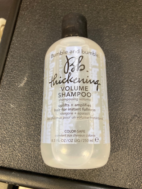 Photo 1 of Bumble and bumble. Thickening Volumizing Shampoo | For Instant Fullness | Moisturizing | Color Safe | Straight to Wavy, 8.5 Fl Oz