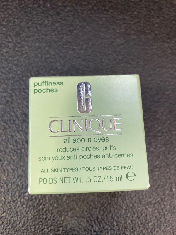 Photo 1 of Clinique All About Eyes Lightweight Eye Cream With Vitamin C | Hydrating, Brightening, Depuffing + Dark Circle Reducing, Mini Travel Size, 0.5 Ounce