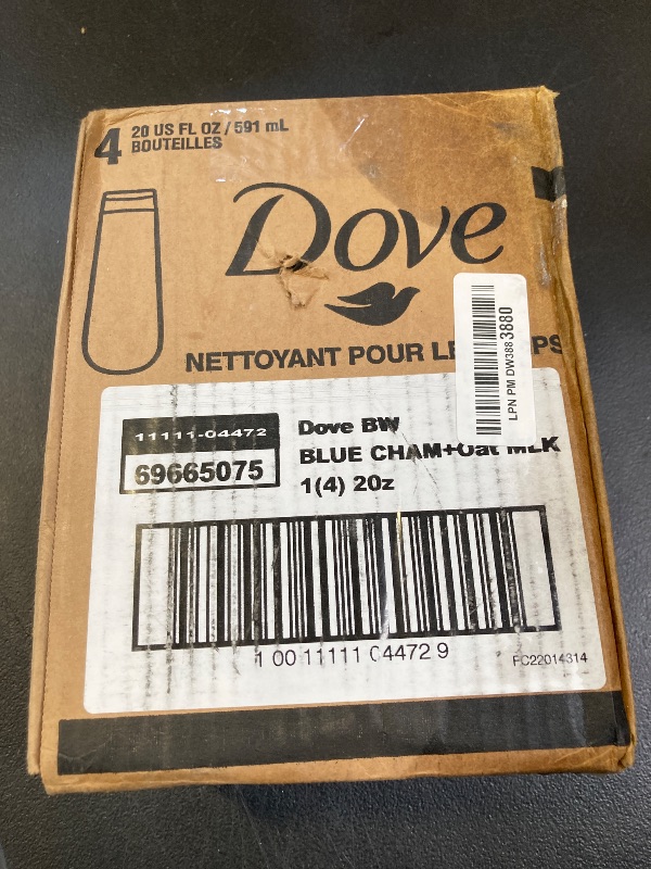 Photo 1 of Dove Body Wash Gentle Exfoliating With Sea Minerals 4 Count Instantly Reveals Visibly Smoother Skin Cleanser That Effectively Washes Away Bacteria While Nourishing Your Skin 20 oz