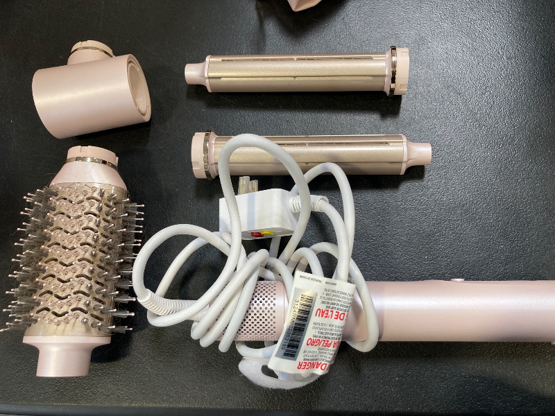 Photo 1 of T3 Aire 360 Multi-Styler & Blowout System, Rapid Drying Hair Dryer, Ceramic Curling Attachments, Oval Brush & Drying Concentrator | Blowouts & Long-Lasting Curls