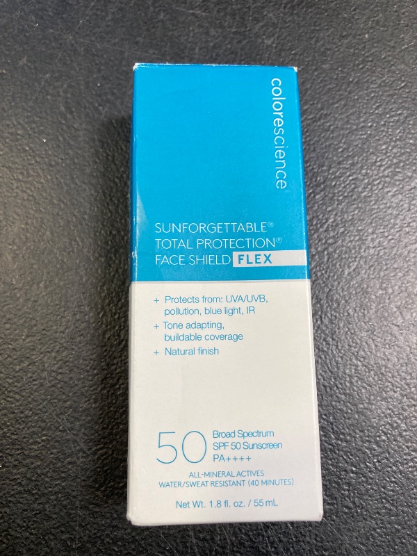 Photo 1 of Colorescience Total Protection Face Shield Flex SPF 50, Zinc Oxide Formula, Medium, 1.8 fl. oz.