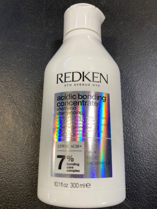 Photo 1 of Redken Bonding Shampoo for Damaged Hair Repair | Strengthens and Repairs Weak and Brittle Hair | Acidic Bonding Concentrate | Safe for Color-Treated Hair | For All Hair Types