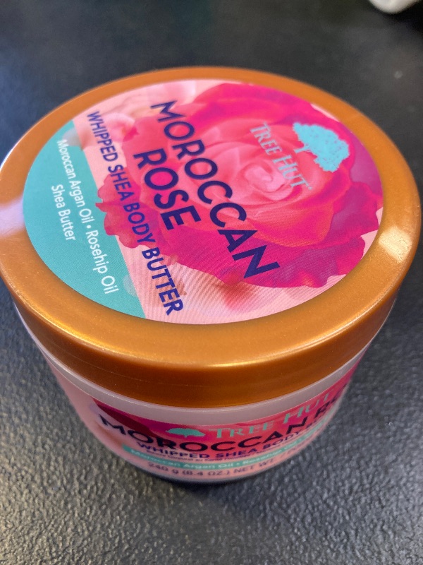 Photo 1 of Tree Hut Moroccan Rose Whipped Shea Body Butter, 8.4oz, Lightweight, Long-lasting, Hydrating Moisturizer with Natural Shea Butter for Nourishing Essential Body Care