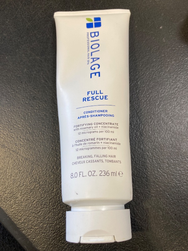 Photo 1 of BIOLAGE Full Rescue Conditioner - Fortifies & Densifies Thin Hair, Rosemary Oil & Niacinamide, Vegan & Cruelty-Free, 8 Fl Oz