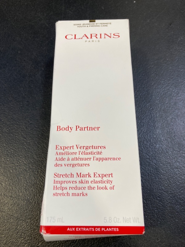 Photo 1 of Clarins Body Partner Stretch Mark Expert | Award-Winning | Stretch Mark Cream For Pregnancy and Weight Fluctuations | Tested and Recommended By Pregnant Women | Fragrance Free | Minimal Ingredients