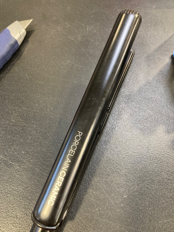Photo 1 of BaBylissPRO Porcelain Ceramic Flat Iron Hair Straightener, 1" Digital Hair Straightener Iron for Professional Salon Results and All Hair Types