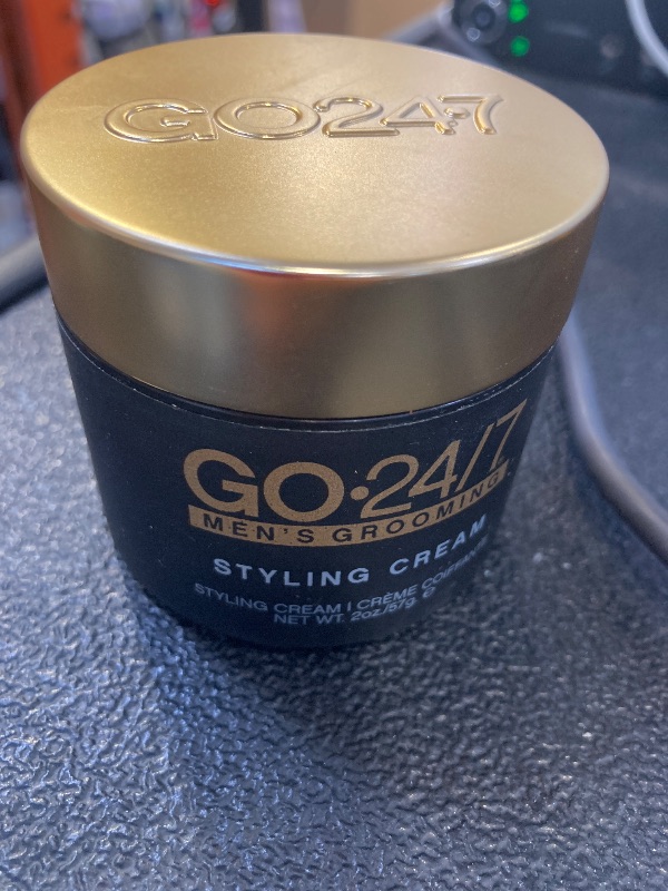 Photo 1 of GO247 Styling Cream - Medium Hold, Matte Finish, Controls Frizz & Flyaways, Short to Medium Hair - 2oz