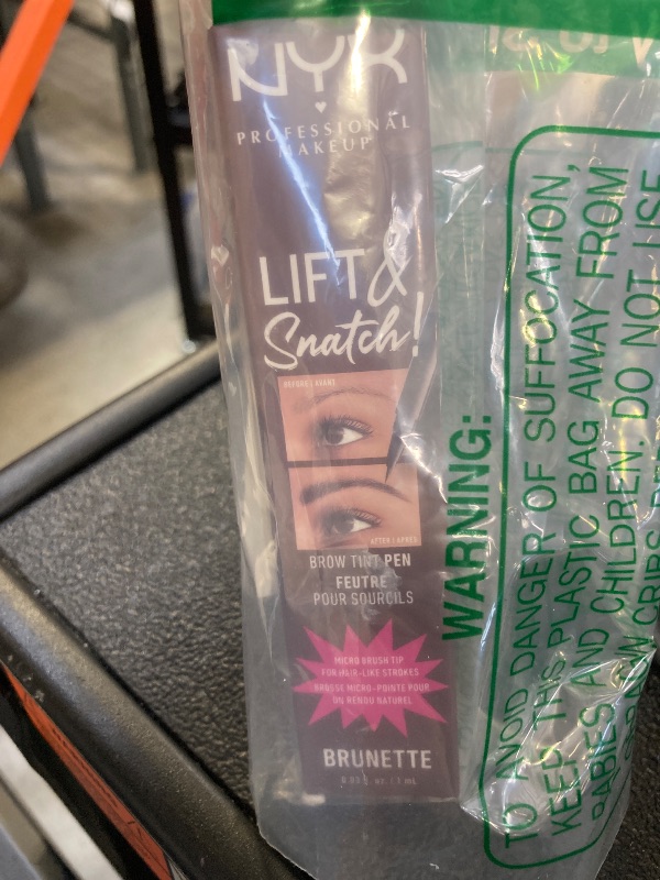 Photo 1 of NYX PROFESSIONAL MAKEUP Lift & Snatch Eyebrow Tint Pen, Brunette