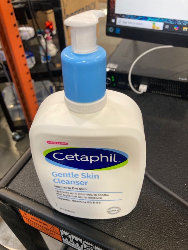 Photo 1 of Cetaphil Face Wash, Hydrating Gentle Skin Cleanser for Dry to Normal Sensitive Skin, 20 oz, Fragrance Free, Soap Free and Non-Foaming