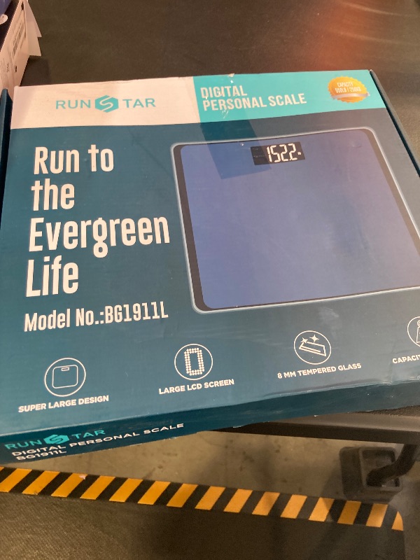 Photo 1 of 550lb Bathroom Digital Scale for Body Weight with Ultra-Wide Platform and Large LCD Display, Accurate High Precision Scale with Extra-High Capacity