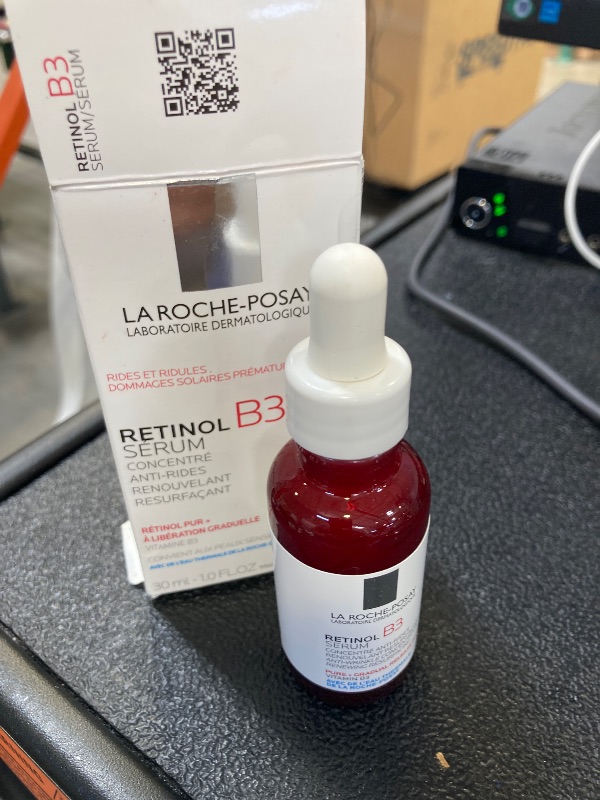 Photo 1 of La Roche-Posay Pure Retinol Face Serum with Vitamin B3, Anti Aging Face Serum for Lines, Wrinkles & Premature Sun Damage to Resurface & Hydrate, Suitable for Sensitive Skin, 1.0 Fl. Oz