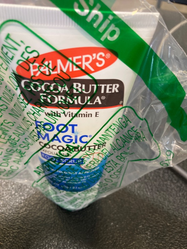 Photo 1 of Palmer's Cocoa Butter Formula Foot Magic Scrub, 2.1 Ounce