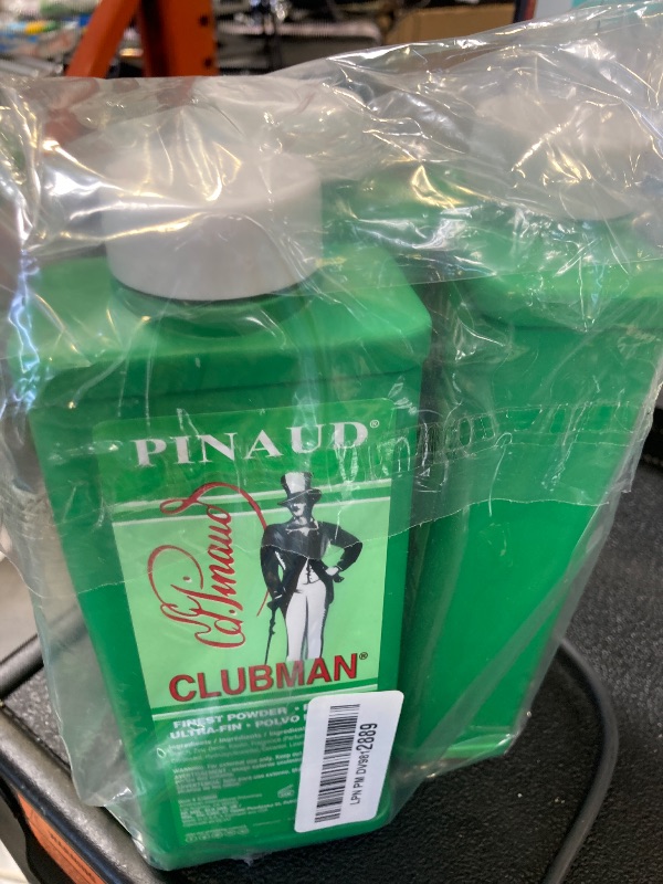 Photo 1 of Clubman Pinaud Finest Powder, Classic White Powder for Men, Protection Against Sweat and Body Odor, 9 oz x 3 Packs