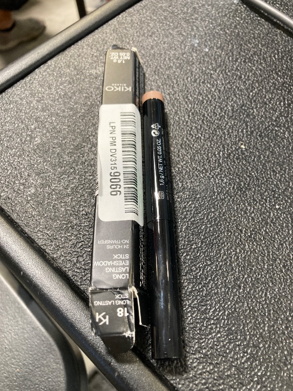 Photo 1 of KIKO Milano Long Lasting Eyeshadow Stick – 24-Hour Wear, Transfer-Proof, Creamy Blendable Formula with Argan Oil, No-Transfer, Easy Application – 18 Brown – 1.64g