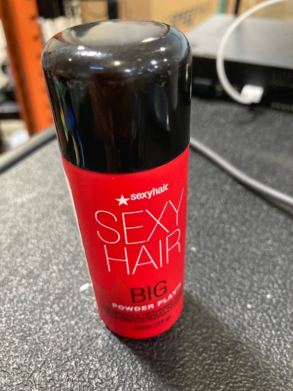 Photo 1 of SexyHair Big Powder Play Volumizing & Texturizing Powder, 0.53 Oz | Colorless on Hair | Fragrance Free | Instant Lift