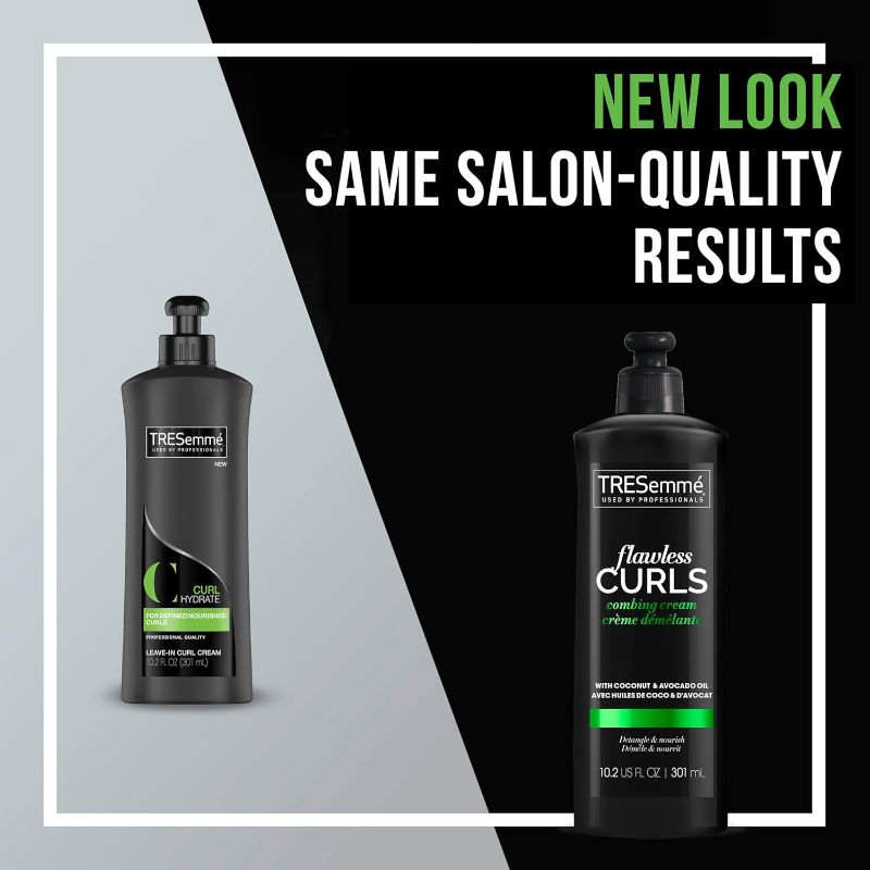 Photo 1 of TRESemmé Flawless Curls Combing Crème Detangles and Hydrates Hair With Pro Lock Tech 10.2 oz