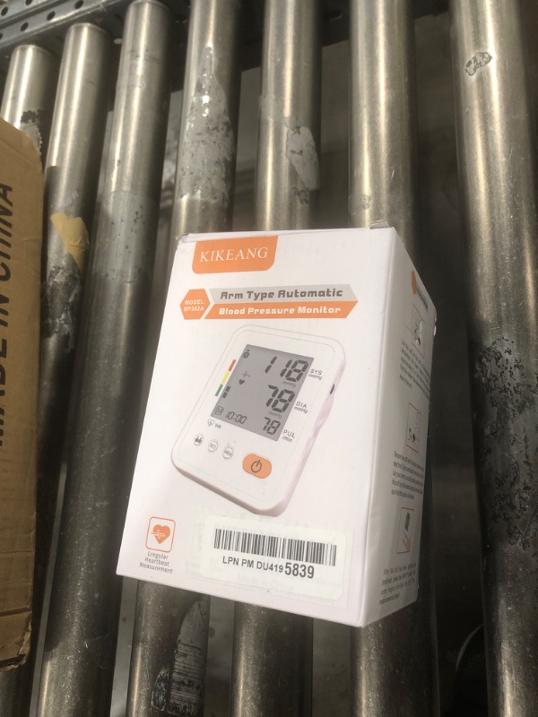 Photo 1 of Blood Pressure Monitors for Home Use with 2 Size Cuff (22-42cm & 38-55cm), Blood Pressure Monitor XL & Medium-Large Cuffs, 2 * 120 Memory Sets, 4 Aa Batteries Included