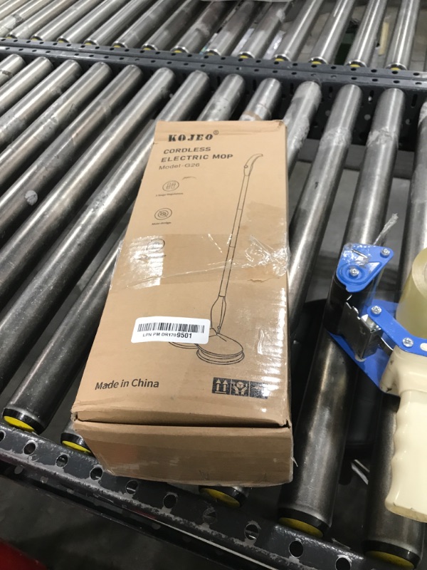 Photo 1 of KOJEO Electric Mop for Floor Cleaning, As Seen On TV, Cordless Spin Mopper Motorised Electric Mops for Hardwood Tile Laminate Floor Daily Light Cleaning (No Water Tank)