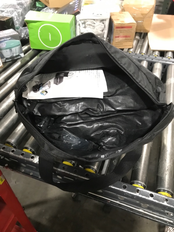 Photo 1 of 10L0L 2 Passenger Golf Cart Enclosure for Club Car Precedent with Side Mirror Openings, Waterproof Windproof Portable Transparent Golf Cart Enclosures Storage Cover Black - Tailight Can Be Seen