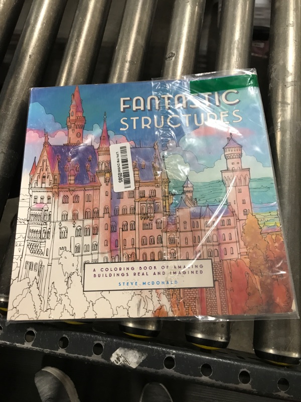Photo 1 of Fantastic Structures: A Coloring Book of Amazing Buildings Real and Imagined