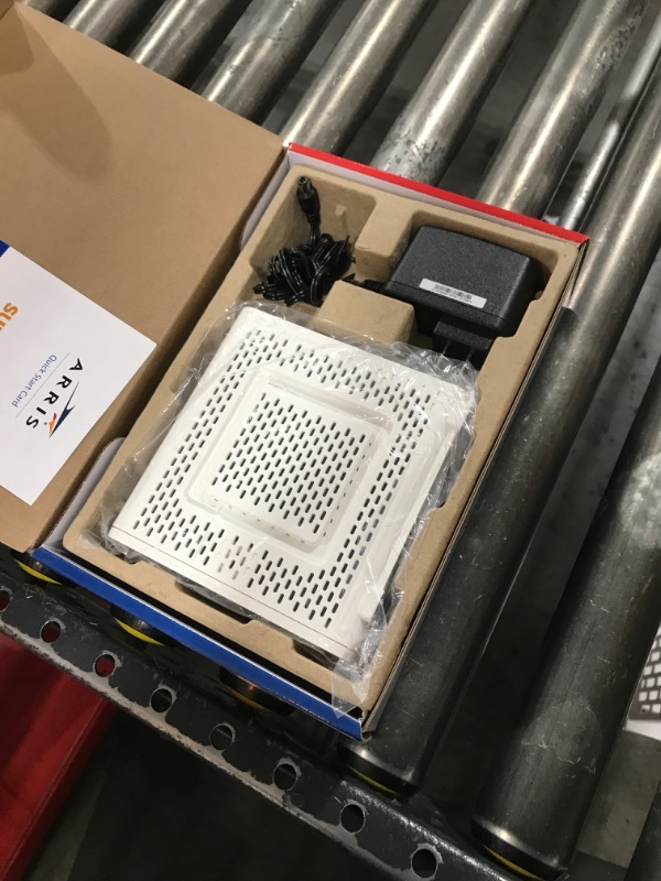 Photo 1 of ARRIS (SB8200) - Cable Modem - Fast DOCSIS 3.1 32x8 Gigabit Cable Modem , Approved for Comcast Xfinity, Cox, Charter Spectrum, & more | 1 Gbps Max Internet Speed, 4 OFDM Channels