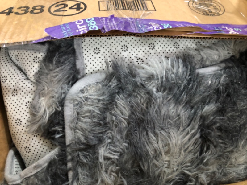 Photo 1 of Fluffy Rug Shaggy Area Rug, Mottling Dark Grey 5x8 Area Rugs for Bedroom, Small Bedside Rug, Soft Fluffy Shaggy Entryway Throw Rugs for Living Room Bedroom Kids Room Home Decor