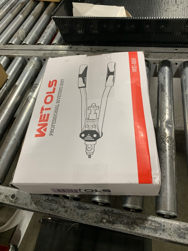 Photo 1 of WETOLS 16" Rivet Nut Tool, Professional Rivet Nut Tool Kit with 11 Metric & Inch Mandrels M3 M4 M5 M6 M8 M10 M12, 10-24, 1/4-20, 5/16-18, 3/8-16, 110pcs Rivnuts and Blow Carry Case - WE-889