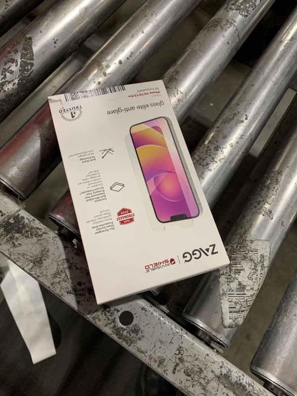 Photo 1 of ZAGG InvisibleShield Glass Elite Anti-Glare Screen Protector for Apple iPhone 16e/ 14/13/ 13 Pro - 5X Shatter Protection, Anti-Fingerprint Technology, Easy to Install
