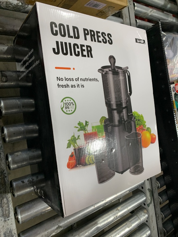 Photo 1 of Juicer Machines with 5.8" Extra Large Feed Chute, Cold Press Juicer For Whole Vegetables and Fruits, 400W Professional Slow Masticating juicer Easy to Clean for Batch Juicing Mothers Day Gifts for Mom