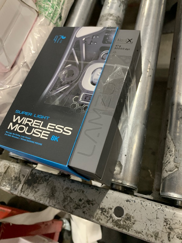 Photo 1 of Lamzu Maya X Wireless Gaming Mouse, Ultra Lightweight 47g, Optical Switch, Maximum 30000 DPI, Symmetrical, MCU Nordic 52840, Dust-Proof Encoder, PAW3950 Sensor(Larger Maya) (Black)