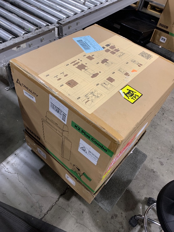 Photo 1 of Creality K2 Plus Combo 3D Printer, Multi Color Printing with New CFS, Max 600mm/s Printing Speed, Full-auto Leveling, Next-Gen Direct Drive Extruder, Dual Al Camera, Build Volume 350 * 350 * 350mm