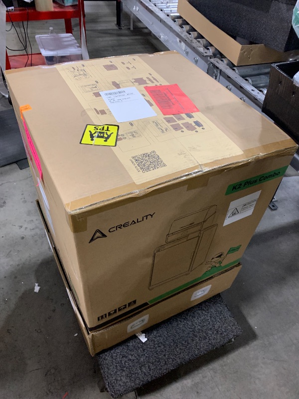 Photo 1 of Creality K2 Plus Combo 3D Printer, Multi Color Printing with New CFS, Max 600mm/s Printing Speed, Full-auto Leveling, Next-Gen Direct Drive Extruder, Dual Al Camera, Build Volume 350 * 350 * 350mm