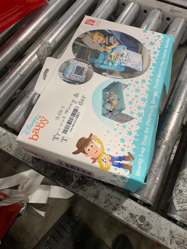 Photo 1 of J.L. Childress Disney Baby 3-in-1 Travel Tray & iPad Tablet Holder - Car Seat Lap Tray for Toddlers, Kids - Use on Airplanes, Road Trips, Lap Desk - Tablet Holder and Carry Bag - Toy Story