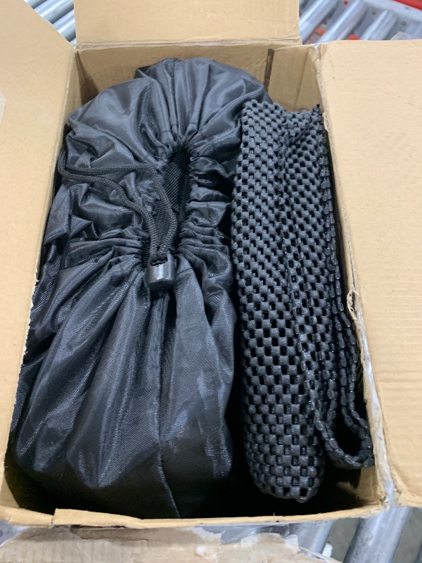 Photo 1 of FIVKLEMNZ 21 Cubic Car Rooftop Cargo Carrier Roof Bag Waterproof for All Top of Vehicle with/Without Rack Includes Topper Anti-Slip Mat + Reinforced Straps + 6 Door Hooks + Luggage Lock