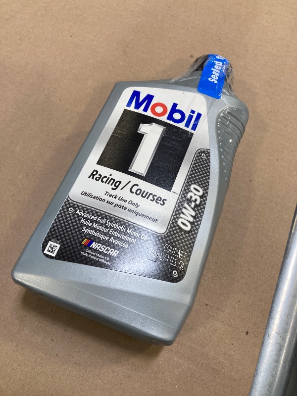 Photo 1 of Mobil 1 44516 0W-30 Full Synthetic Racing Motor Oil - 1 Quart