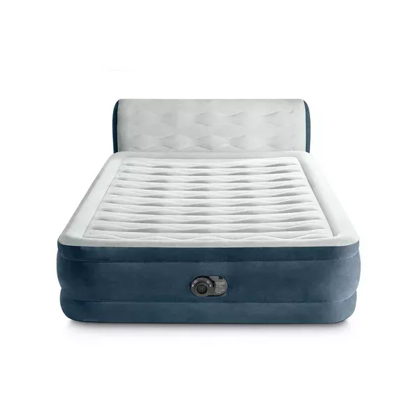 Photo 1 of Intex 18" Pillow Top Air Mattress with Electric Pump and Headboard - Queen Size