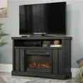 Photo 1 of MISSING BOX 1/2 <BOX 2 OF 2 ONLY>---Sauder Entertainment/Fireplace TV Stand for TV's up to 50", Black Finish