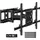 Photo 1 of Perlesmith PSLFK10 Full Motion TV Wall Mount Bracket for 37 to 75 inch TVs , Holds up to 132 lbs