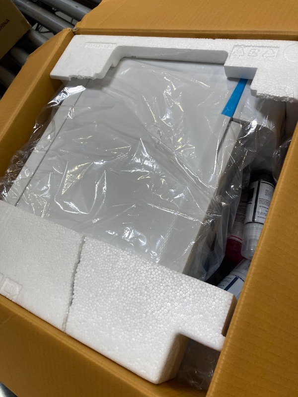 Photo 1 of PAINT IS LOW---Epson EcoTank ET-2800 Wireless Color All-in-One Cartridge-Free Supertank Printer with Scan and Copy â€“ The Ideal Basic Home Printer - White, Medium