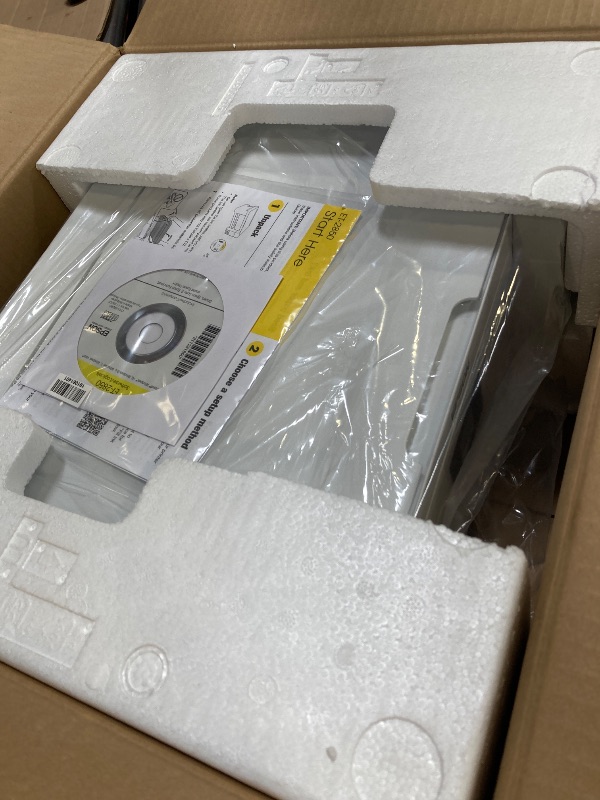 Photo 1 of Epson EcoTank ET-2850 Wireless Color All-in-One Cartridge-Free Supertank Printer, Copier, Scanner - White