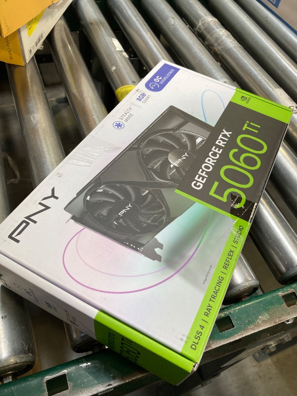 Photo 1 of PNY GeForce RTX™ 5060 Ti 8GB Overclocked Dual Fan GPU DLSS 4