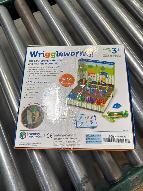 Photo 1 of Learning Resources Wriggleworms! Fine Motor Activity Set - 47 Pieces, Ages 3+ Toddler Learning Toys, Develops Toddler's Fine Motor and Color Recognition Skills