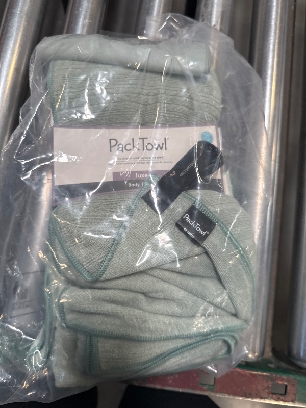 Photo 1 of PackTowl Personal Ultralight Microfiber Camping and Travel Towel, Sage, Body
